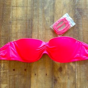 Neon Pink Push Up VS Bikini Top